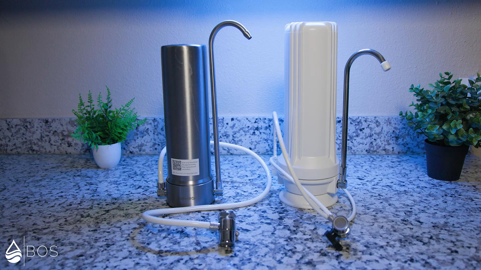 2 Faucet-Fed Countertop Water Filters