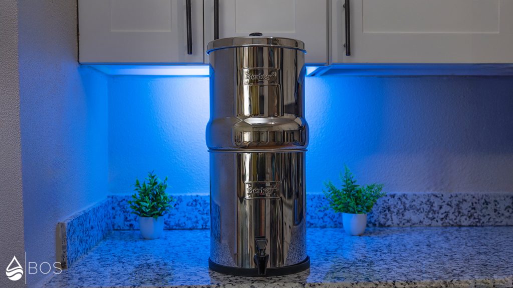 Big Berkey on Sara's Countertop