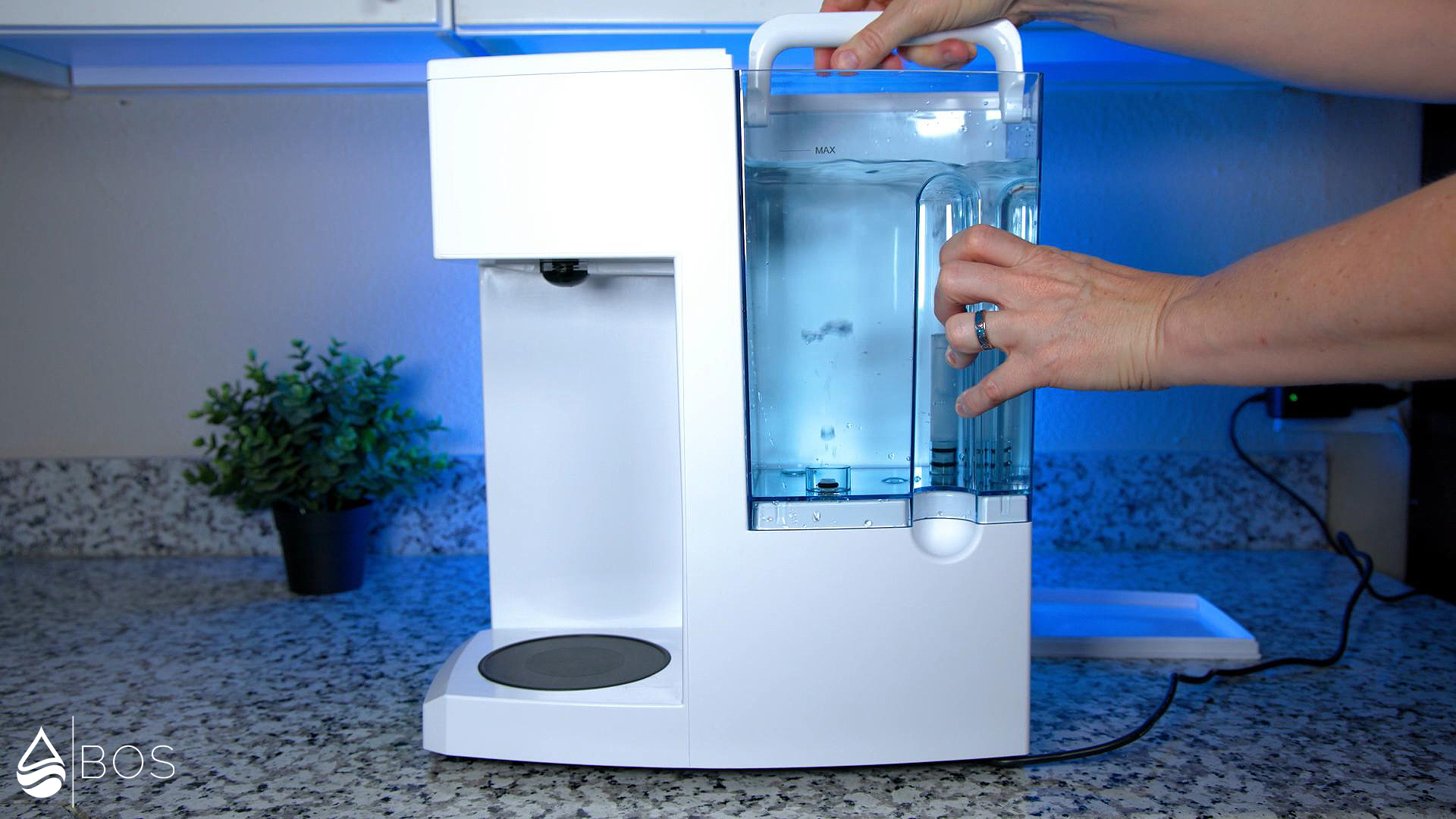 Bluevua RO100ROPOT (Installing Feed Tank)