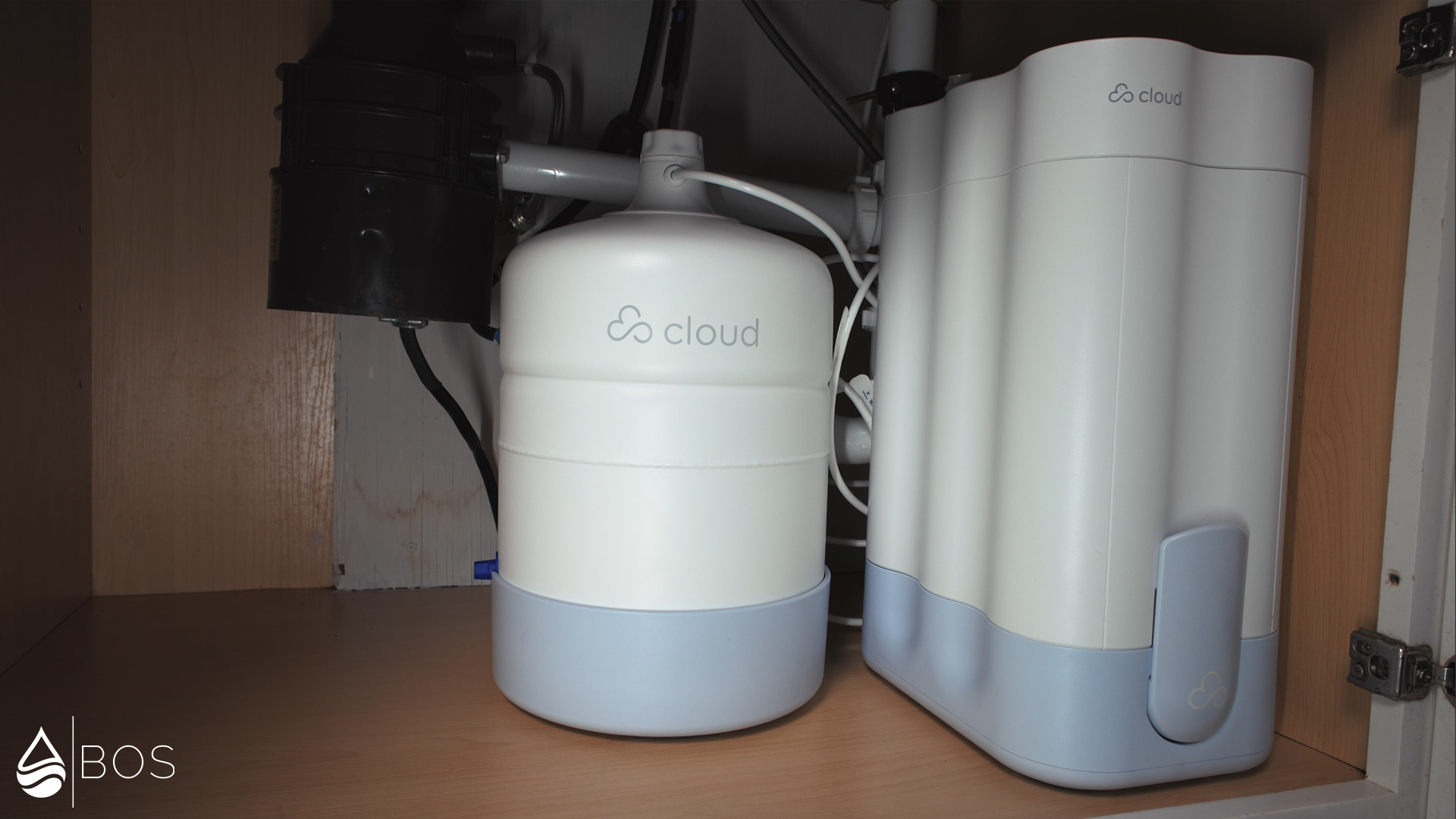 Cloud RO With Its Tank Installed Under Sara's Sink