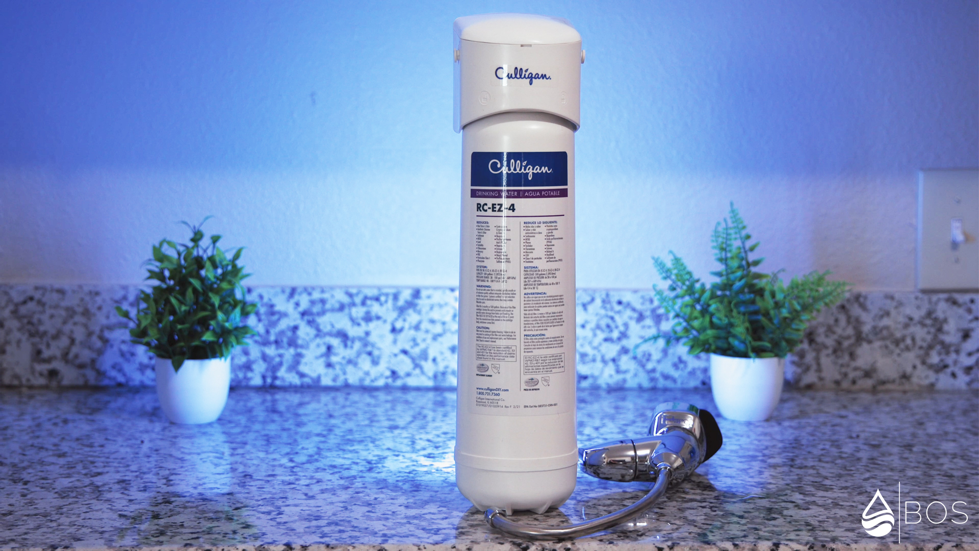Culligan US-EZ-4 Hero on Sara's Countertop