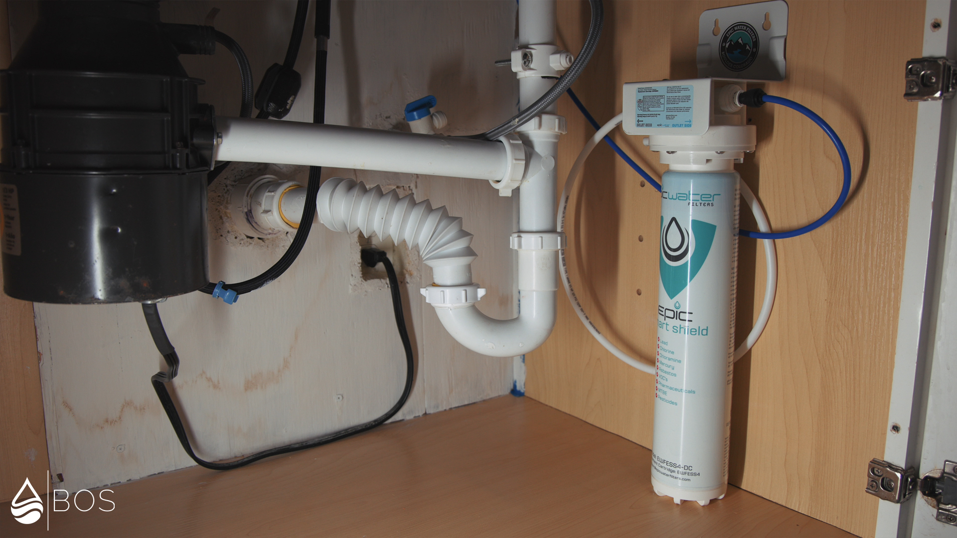 Epic Smart Shield Installed Under Sara's Kitchen Sink