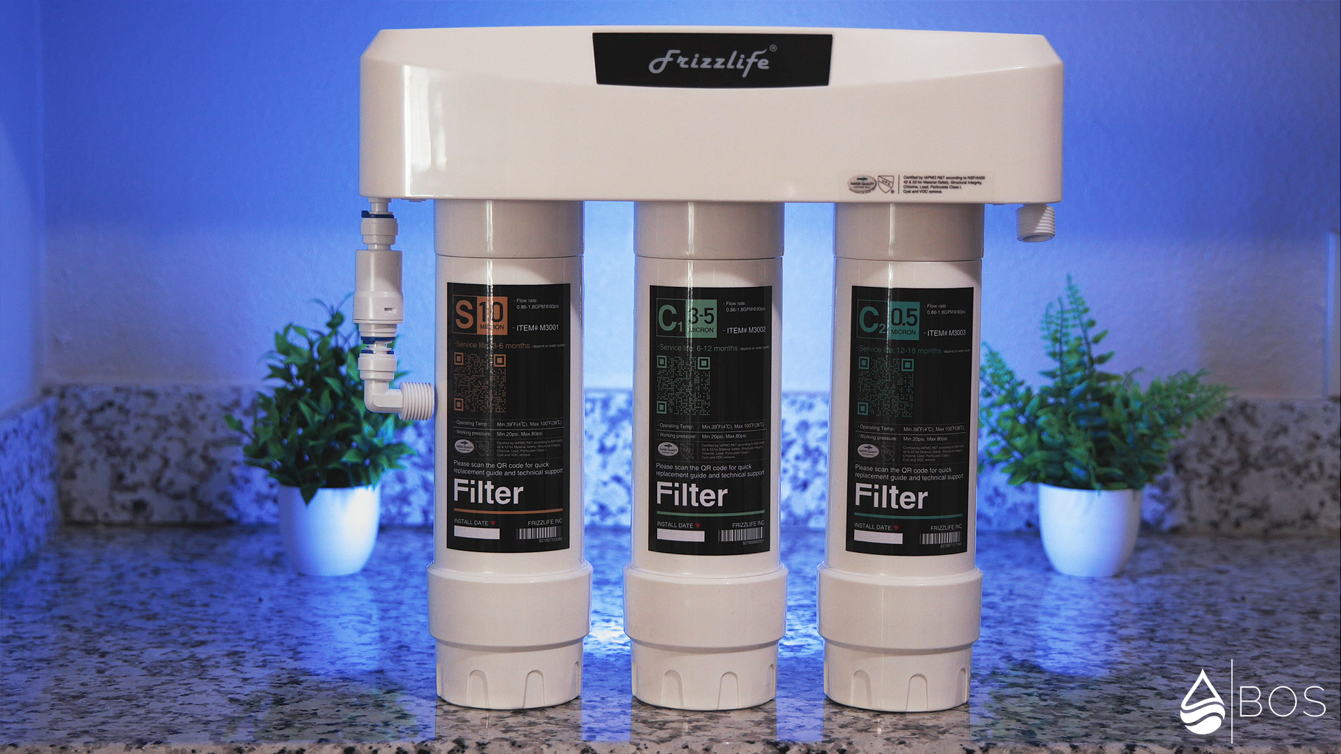 Frizzlife SK99-NEW on Sara's Countertop