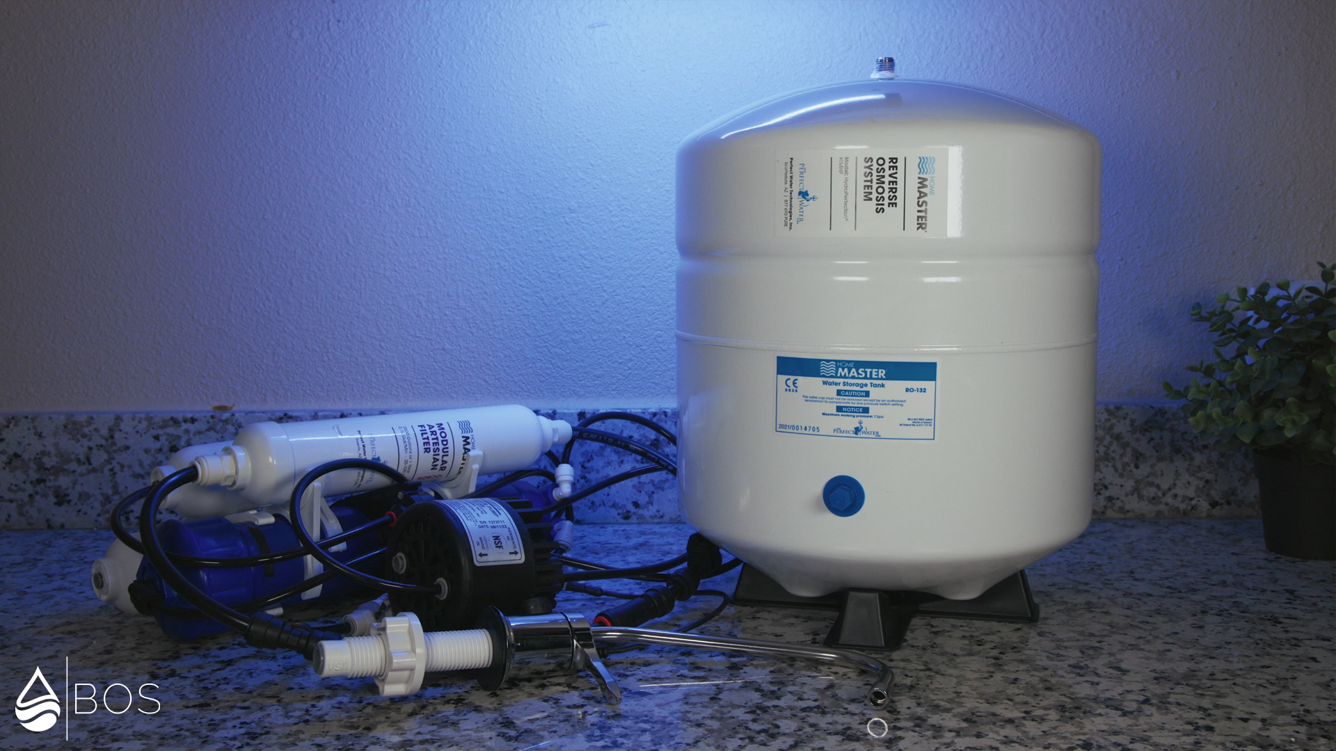 Home Master TMHP-L HydroPerfection Loaded on Sara's Countertop