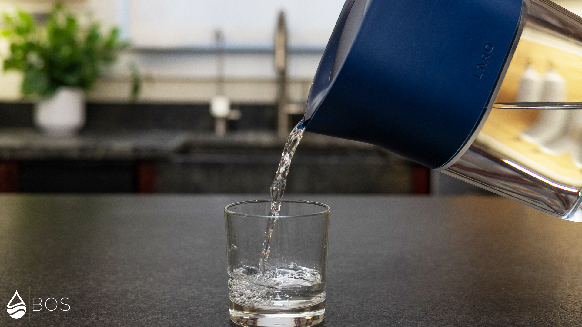 LARQ Pitcher PureVis Pouring