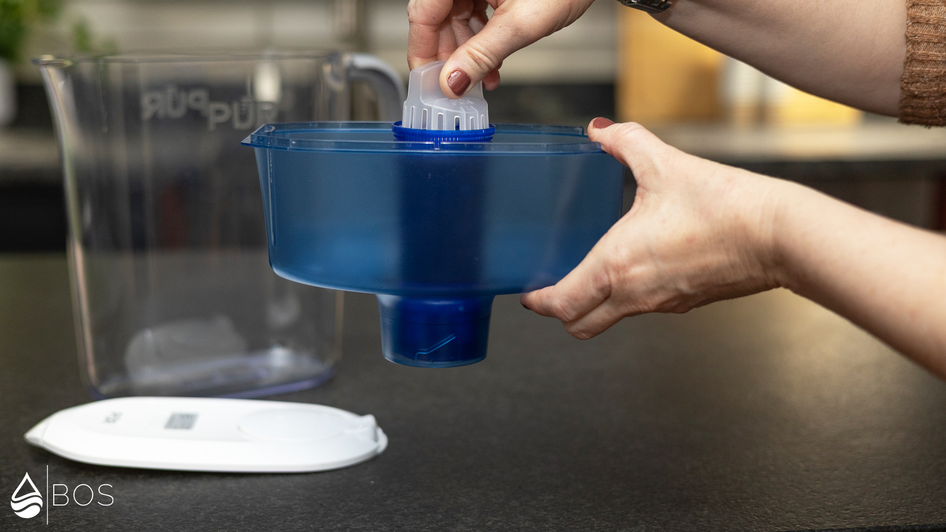 PUR PLUS 11-Cup Installing Filter Cartridge