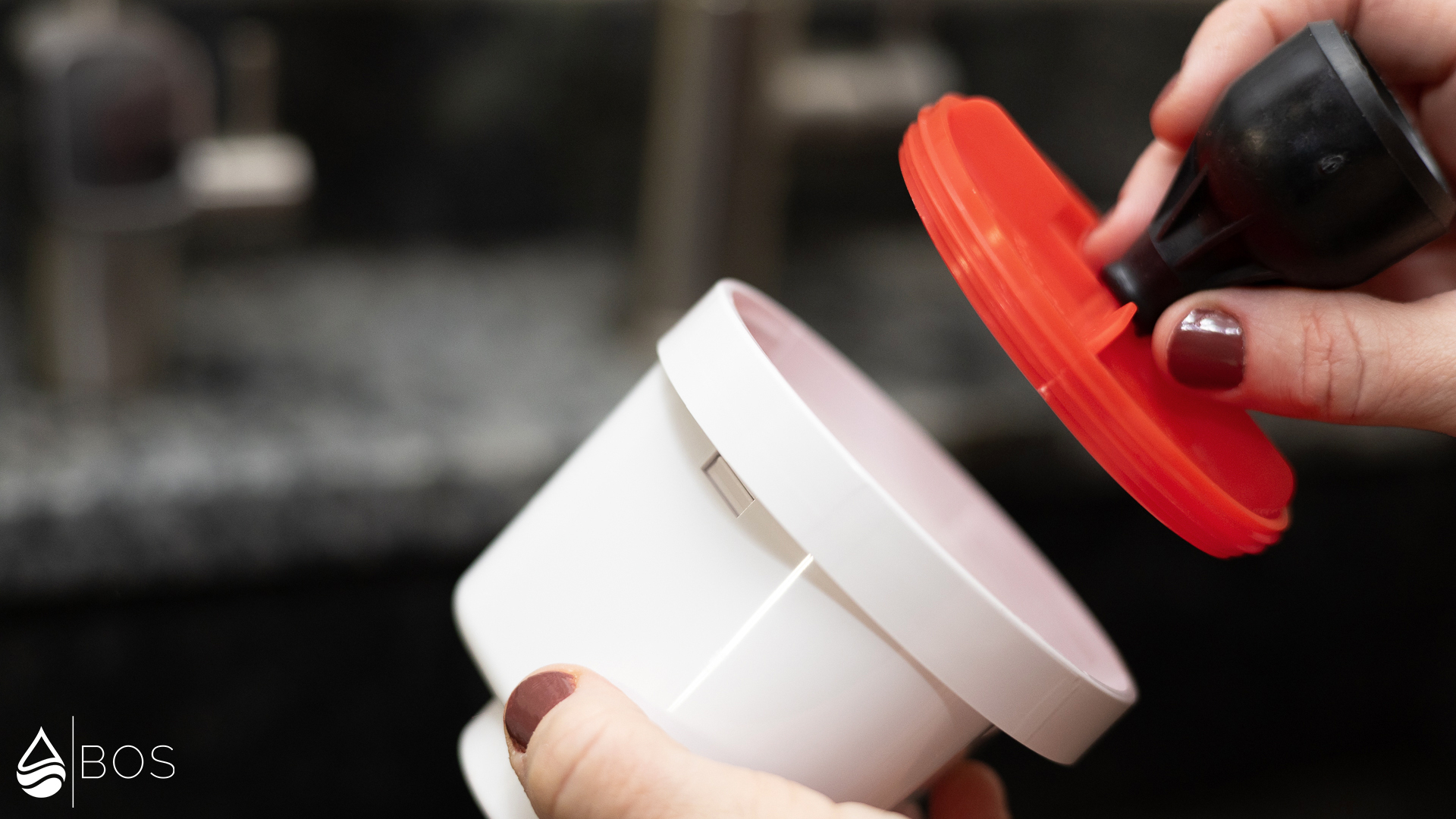 Seychelle RAD Connecting Flushing Assembly to Filter