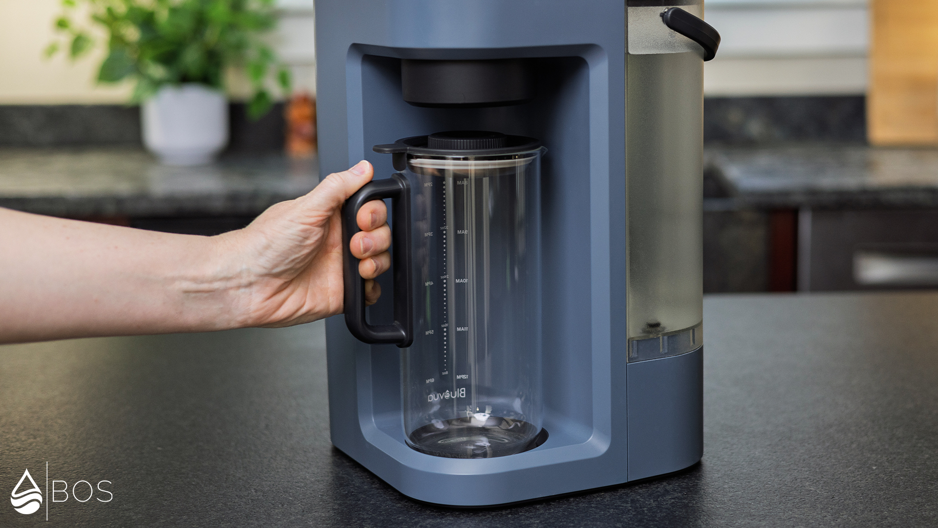 Bluevua RO100ROPOT-Lite Inserting Glass Carafe