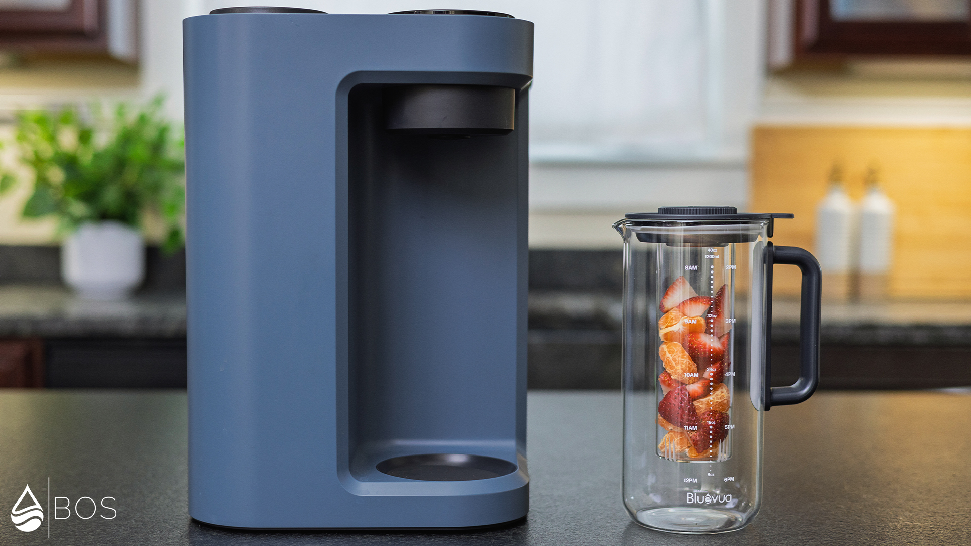 Bluevua RO100ROPOT-Lite Carafe with Fruit Infuser Basket