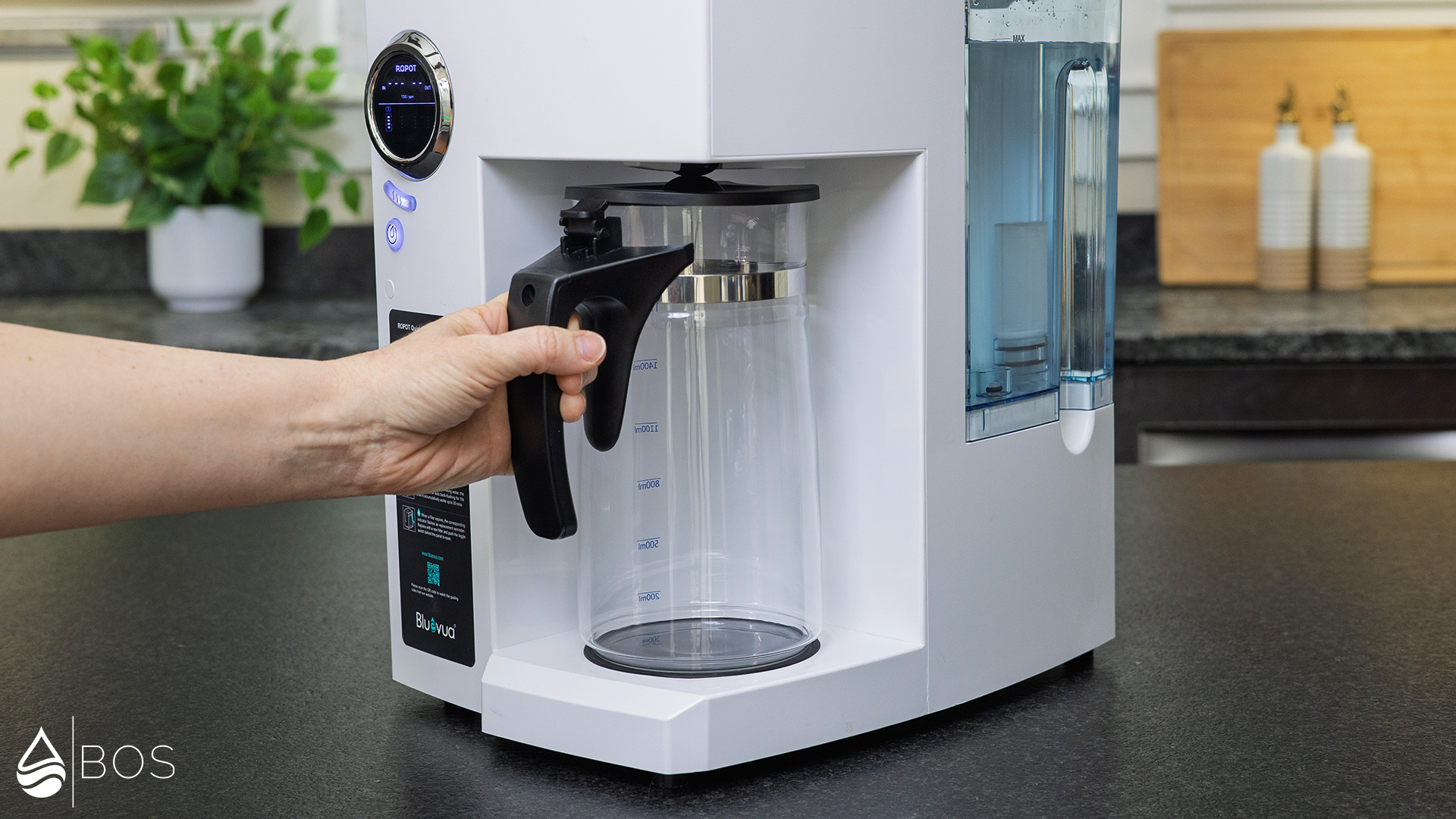 Bluevua RO100ROPOT Inserting Glass Carafe