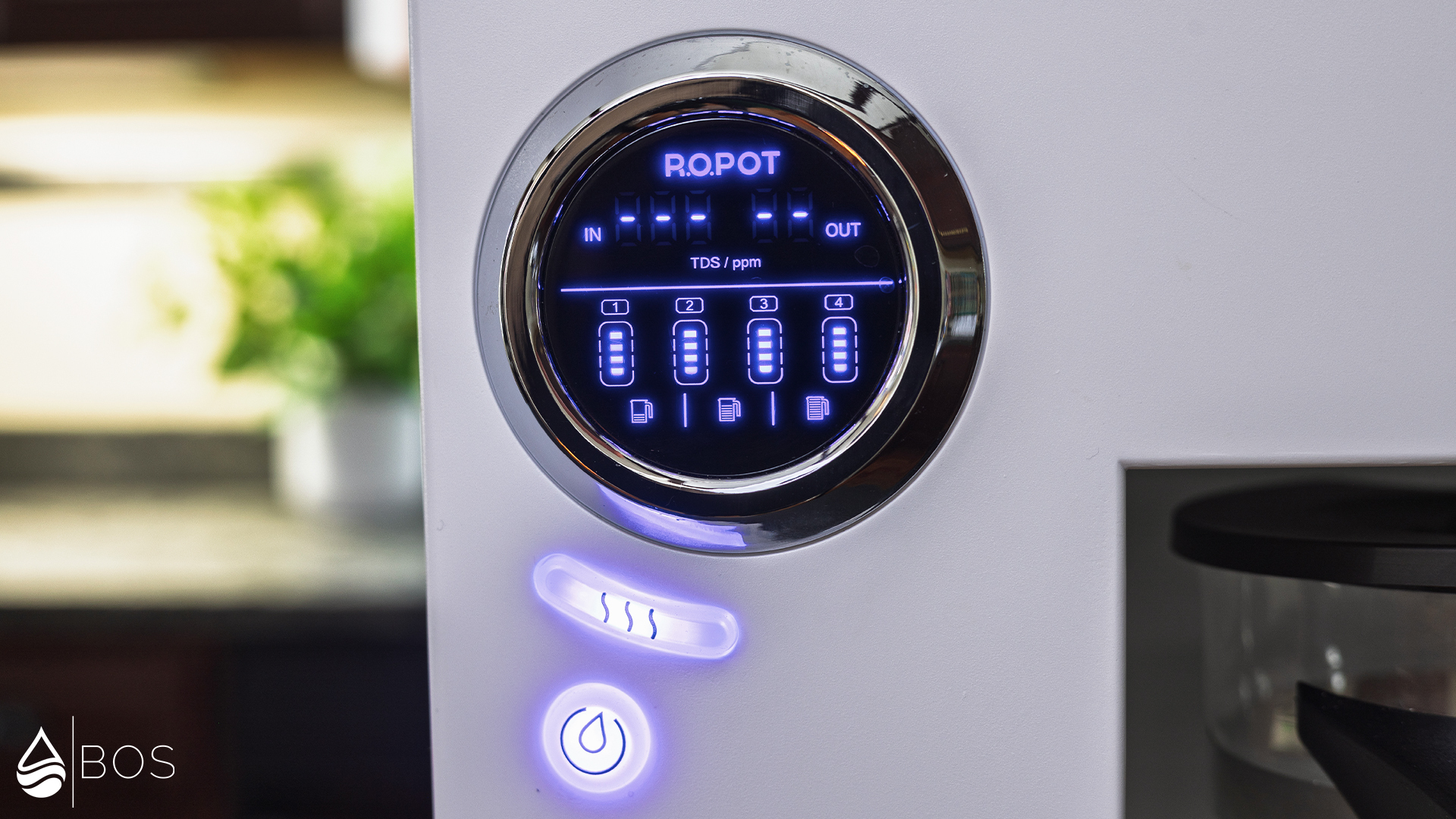 Bluevua RO100ROPOT Display and 2 Control Buttons