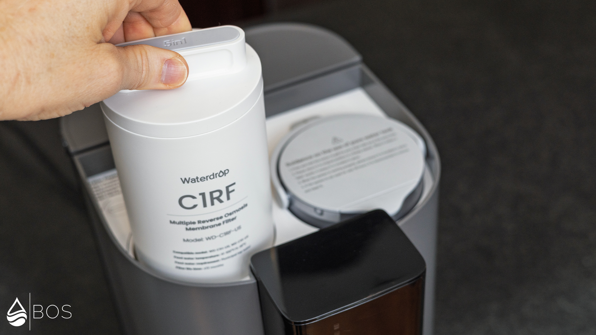 Waterdrop C1H Installing Filter Cartridges