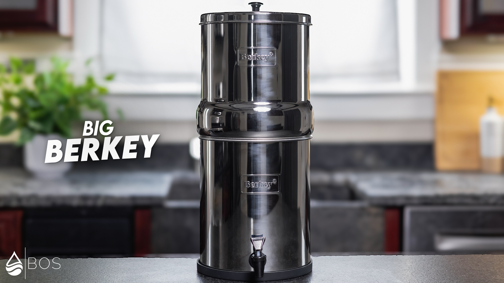 Big Berkey on Sara's Countertop
