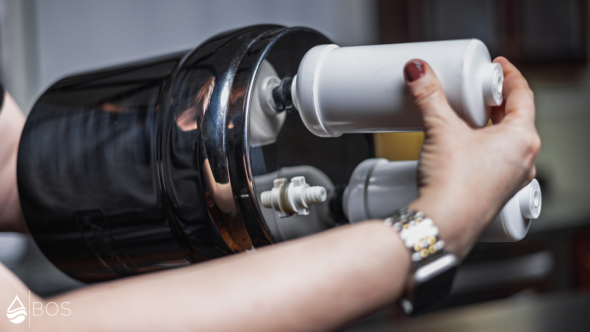 Big Berkey Installing Optional PF-2 Fluoride Filters