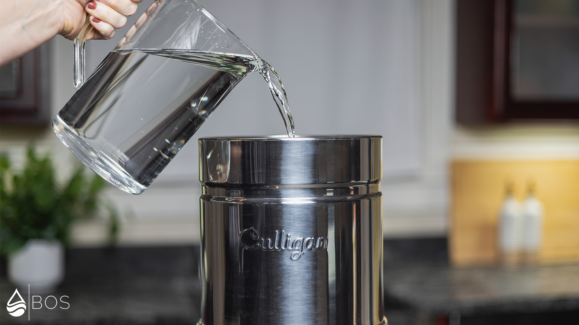 Culligan Scout Filling Upper Tank Using Pitcher