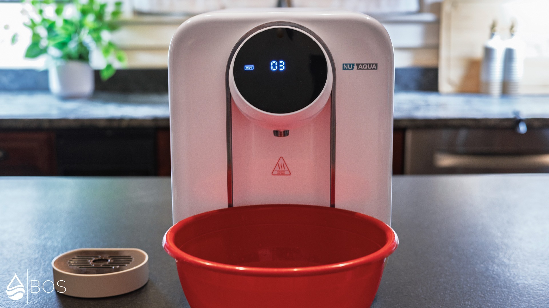 NU Aqua 4-Stage Countertop RO System Flushing Step 1