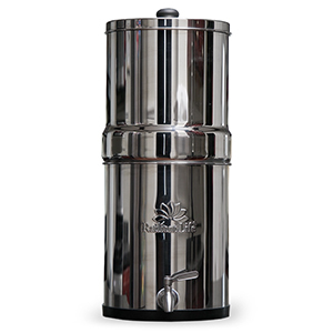 Radiant Life SS Gravity Countertop Filter