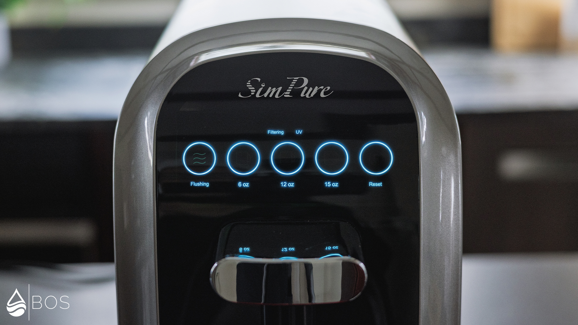 SimPure Y7P-BW UV Indicator Light on Display