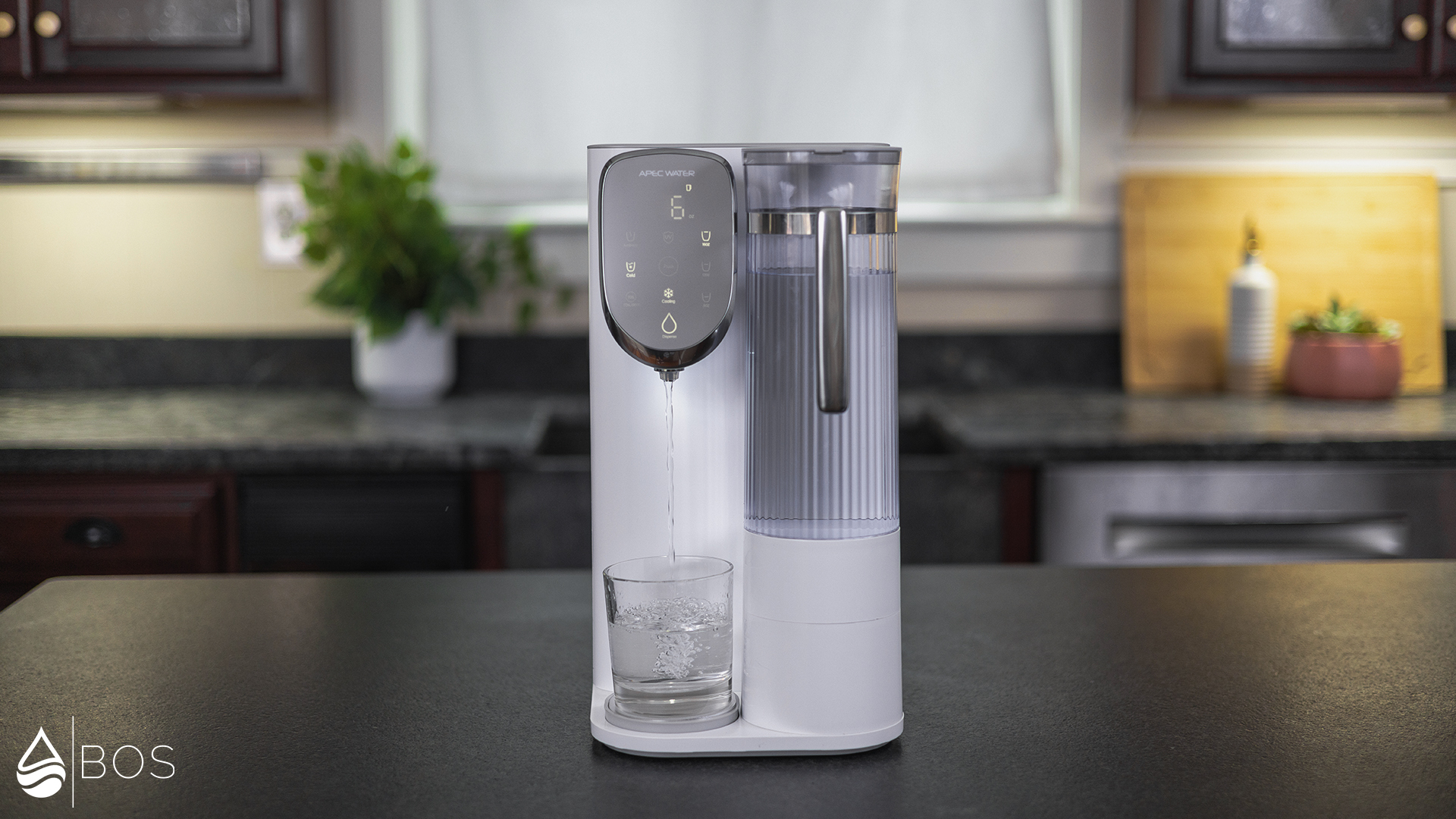 APEC ROCT-C1 Dispensing Directly into Glass