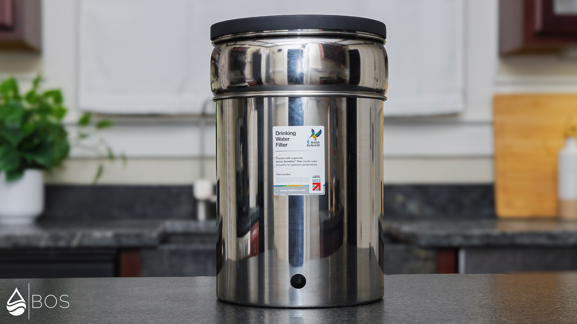 British Berkefeld SS2 Upper Tank Nested in Lower Tank for Portability