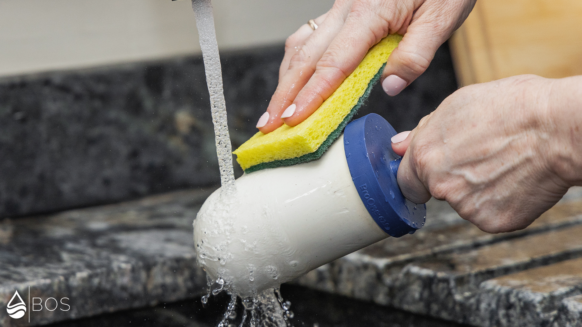 ProOne Traveler+ Priming Filter Under Kitchen Sink Faucet