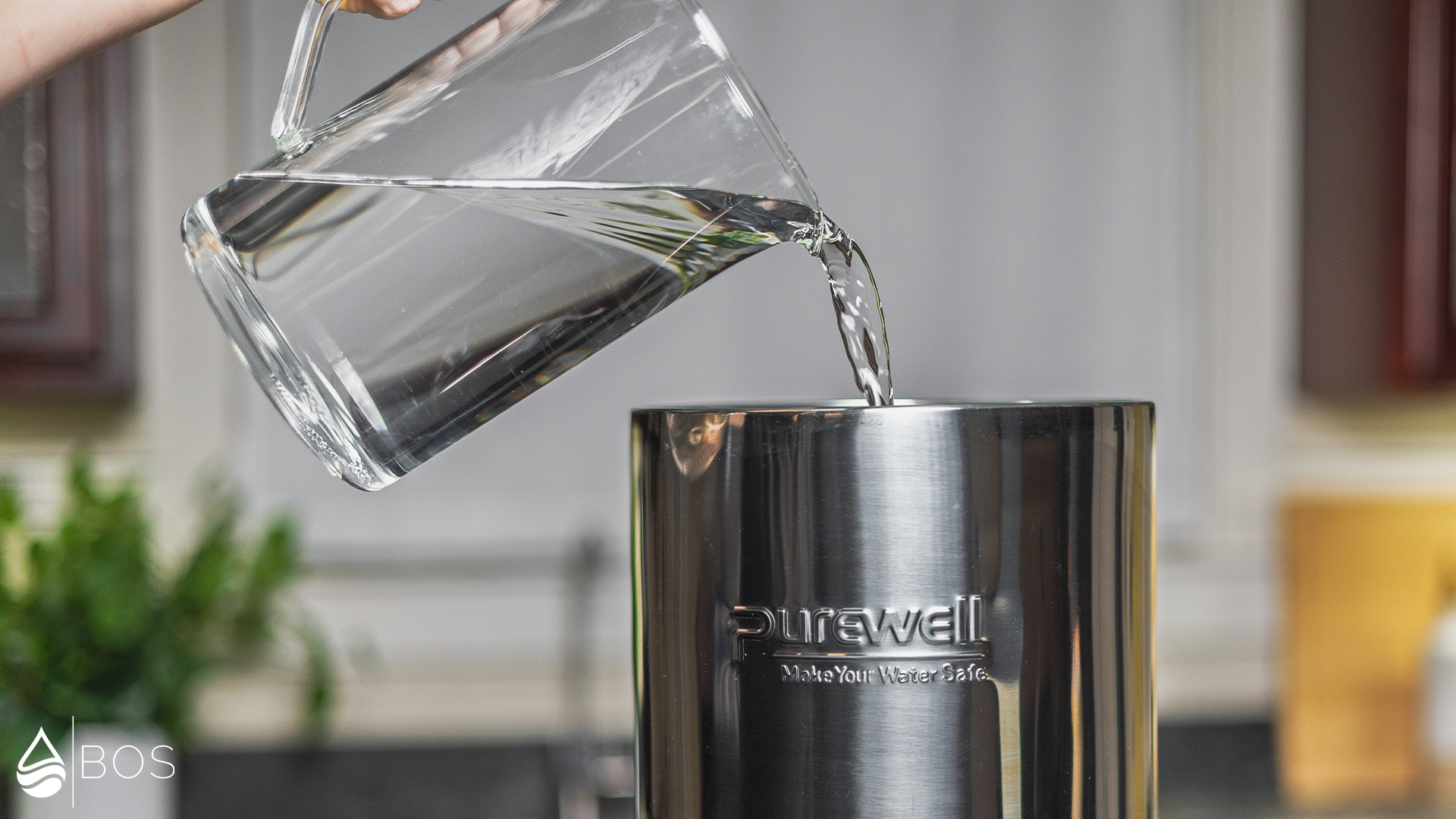 Purewell 2.25G Filling Upper Tank Using Pitcher