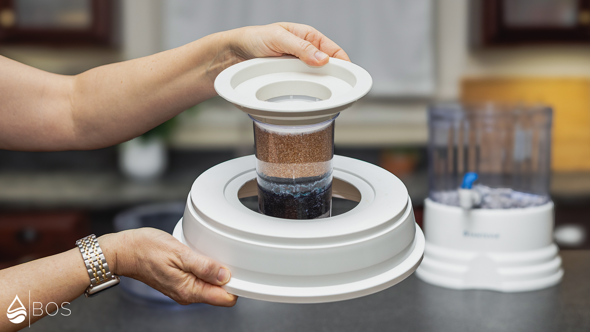 Santevia Gravity Water System Replacing Fluoride Filter