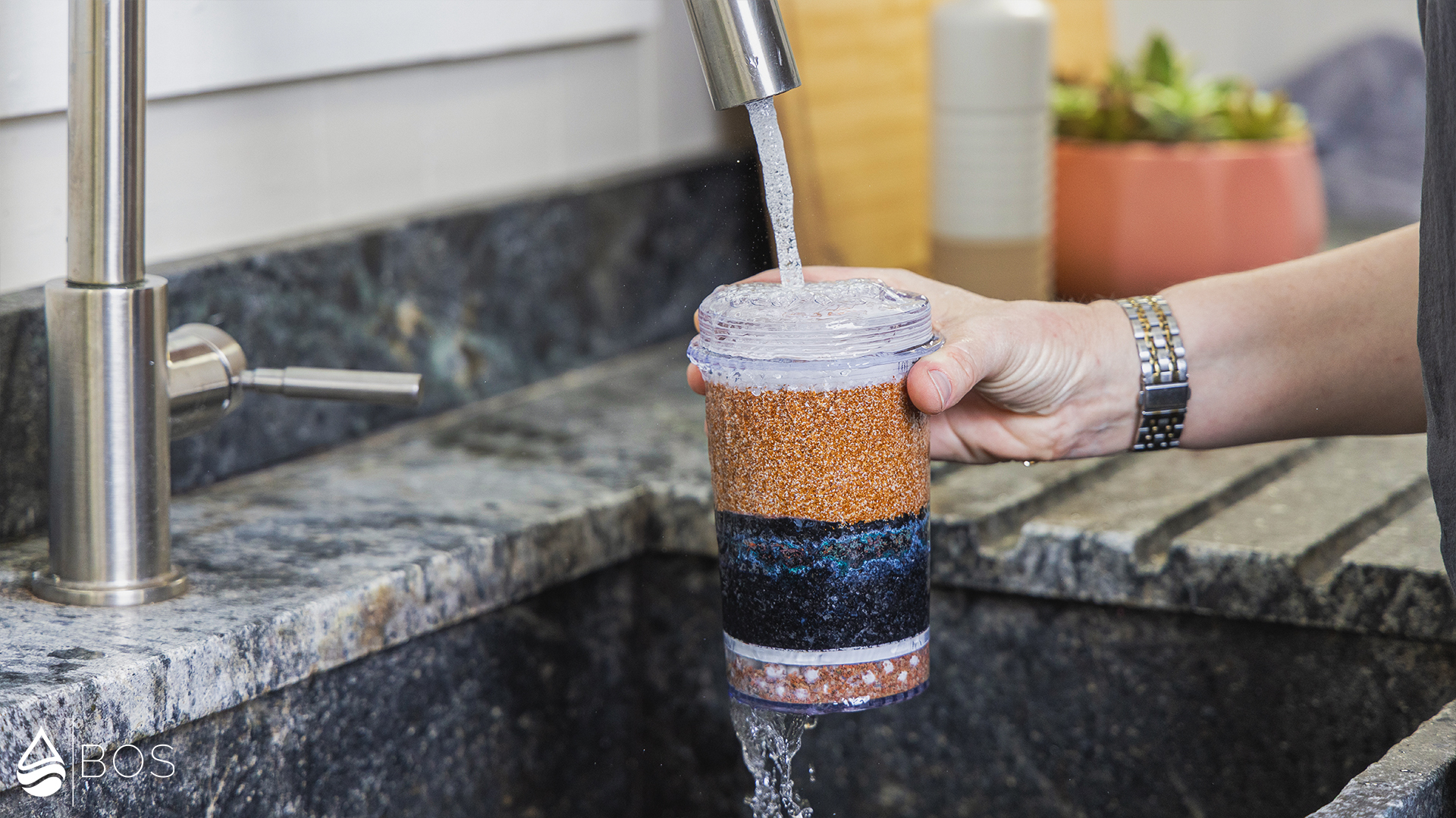 Santevia Gravity Water System Rinsing Fluoride Filter