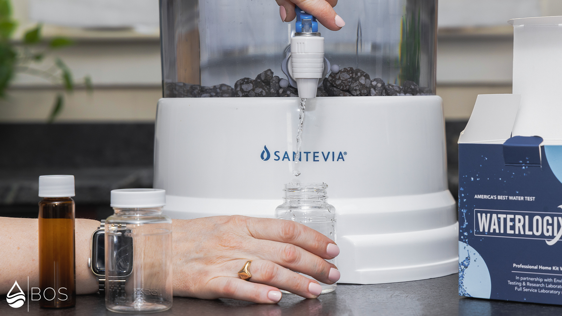 Santevia Gravity Water System Lab Sampling