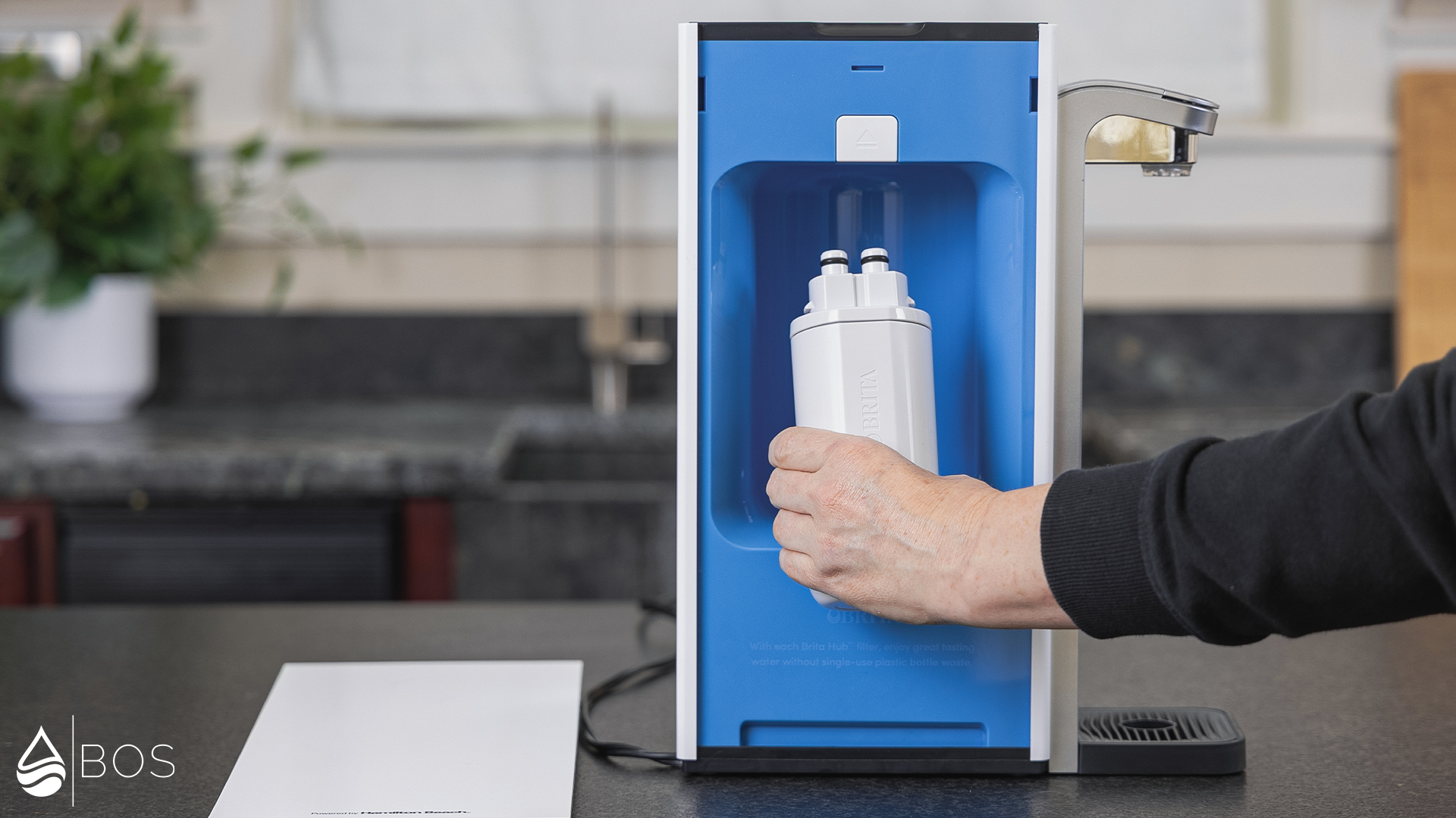 Brita Hub Installing Filter Cartridge