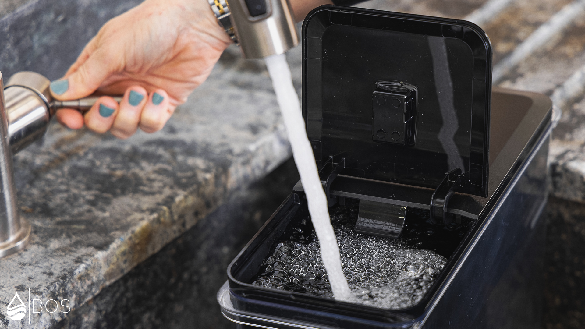 Brita Ultramax Elite Filling Feed Tank at Sink