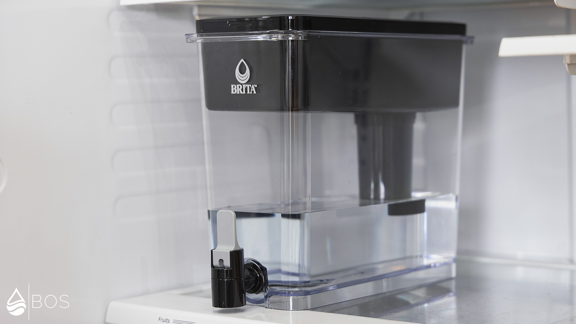 Brita Ultramax Elite on Fridge Shelf