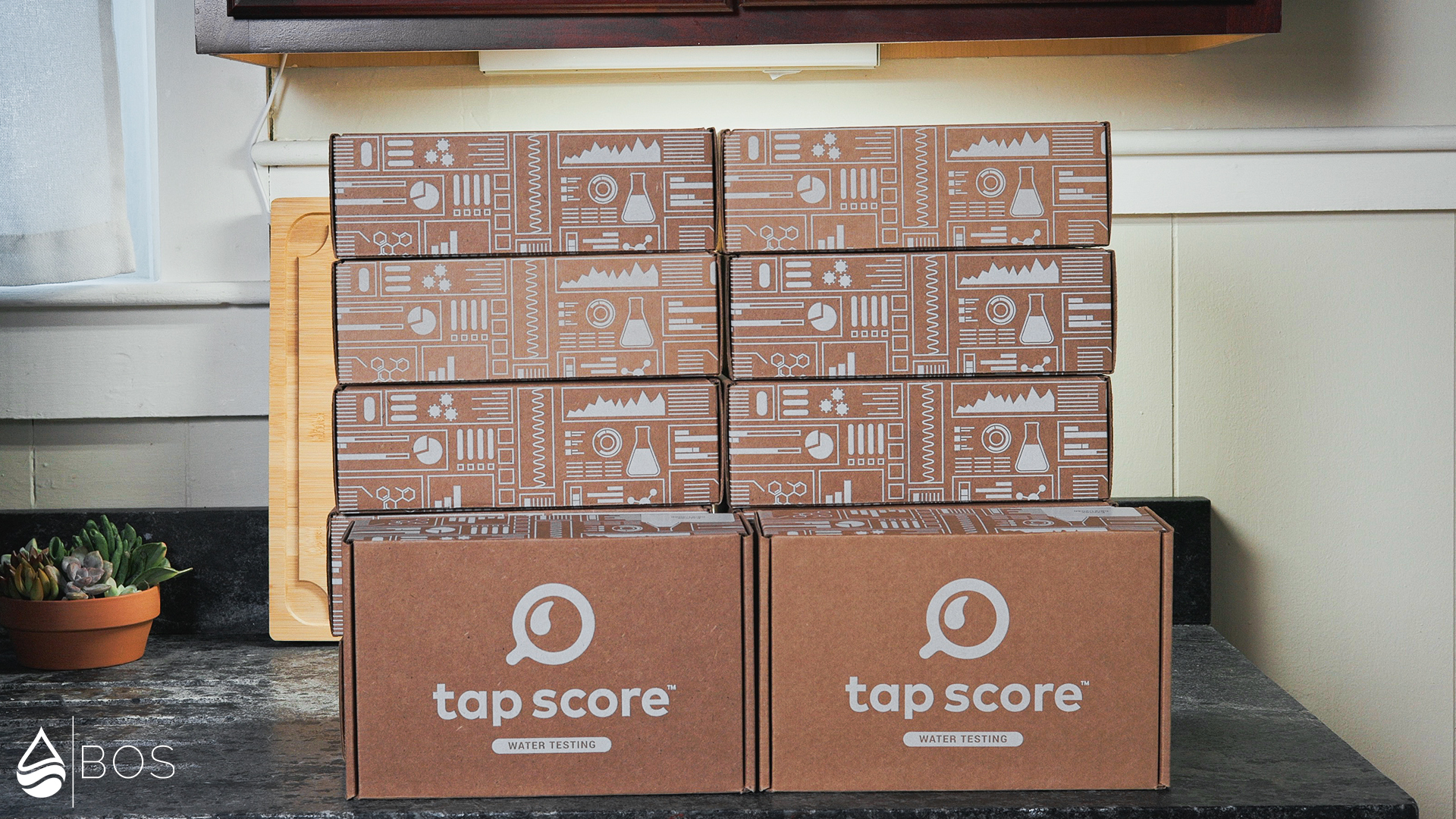 Stacked Tap Score Water Test Kits